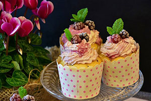 Berries Cupcakes